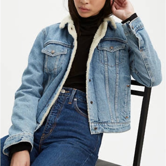 NWT Levis ORIGINAL SHERPA TRUCKER JACKET - Picture 8 of 8